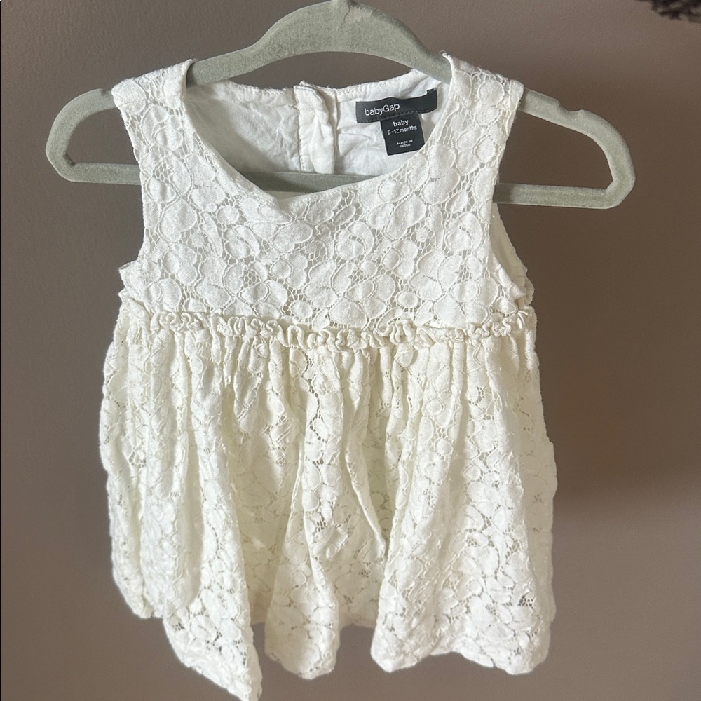babyGap lace dress